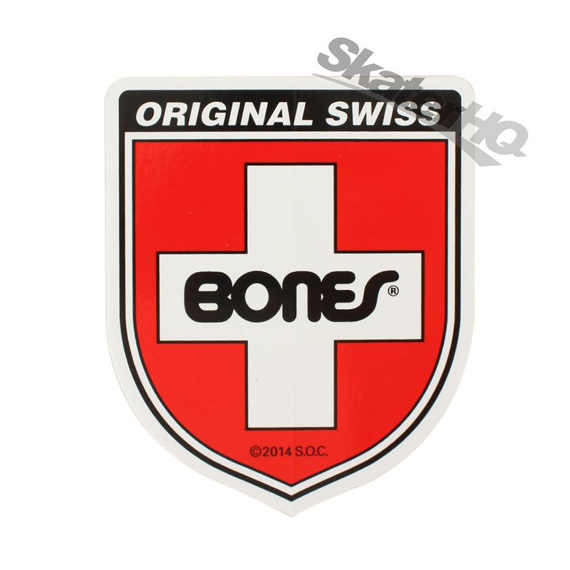 Bones Swiss Badge Sticker