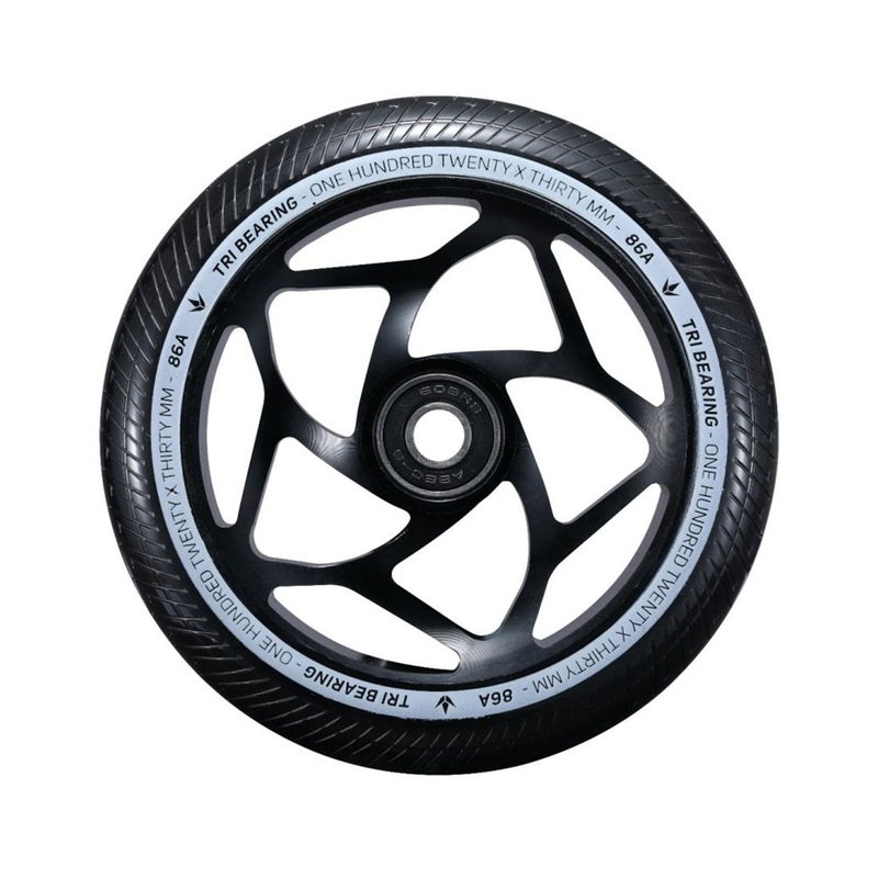 Envy Tri-Bearing 120x30mm Wheel - Black