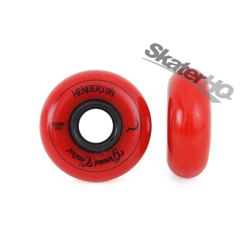 GC Henderson 64mm/90a 4pk - Red