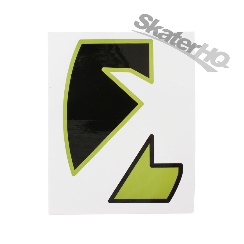 Kebbek CE Large Logo Sticker - White