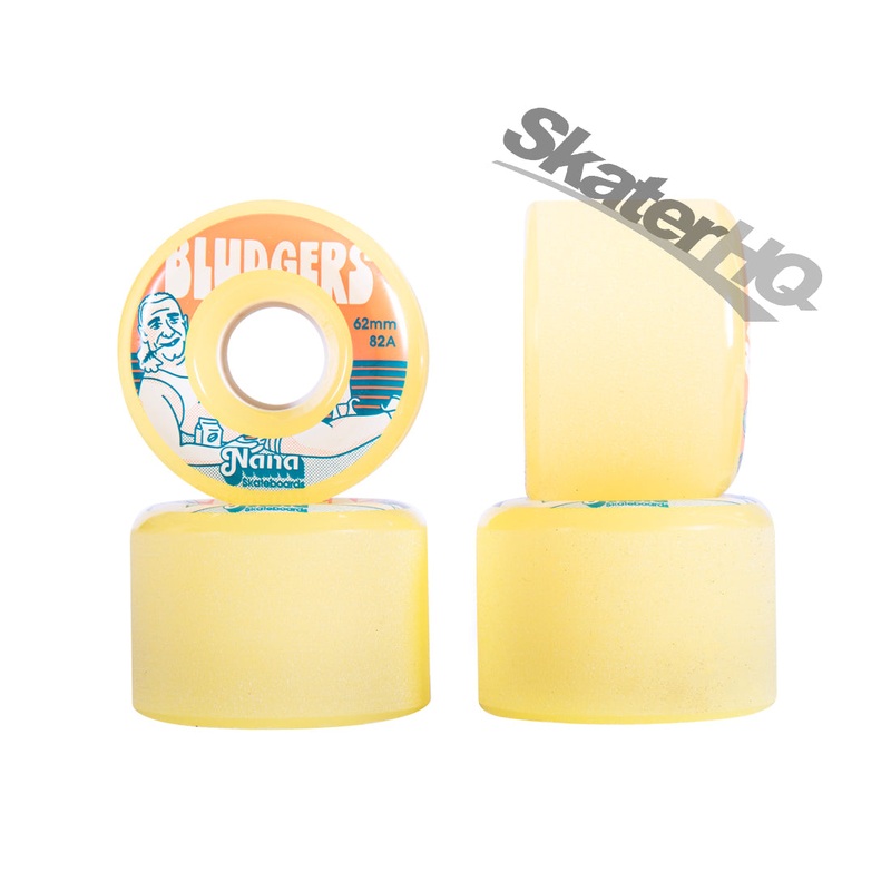Nana Bludgers 62mm/82a 4pk - Dehydrated Yellow