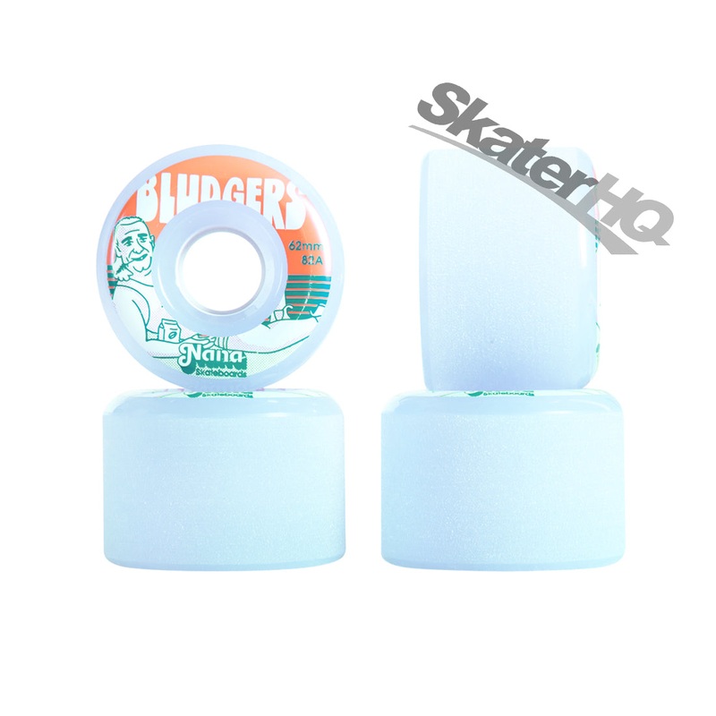 Nana Bludgers 62mm/82a 4pk - True Blue