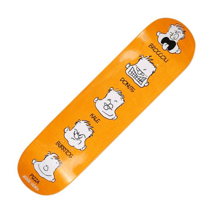 Pizza Jesse Feelings 8.25 Deck - Orange