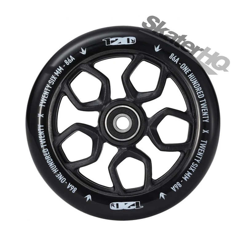 Envy Lambo 120mm/86a Wheel - Black
