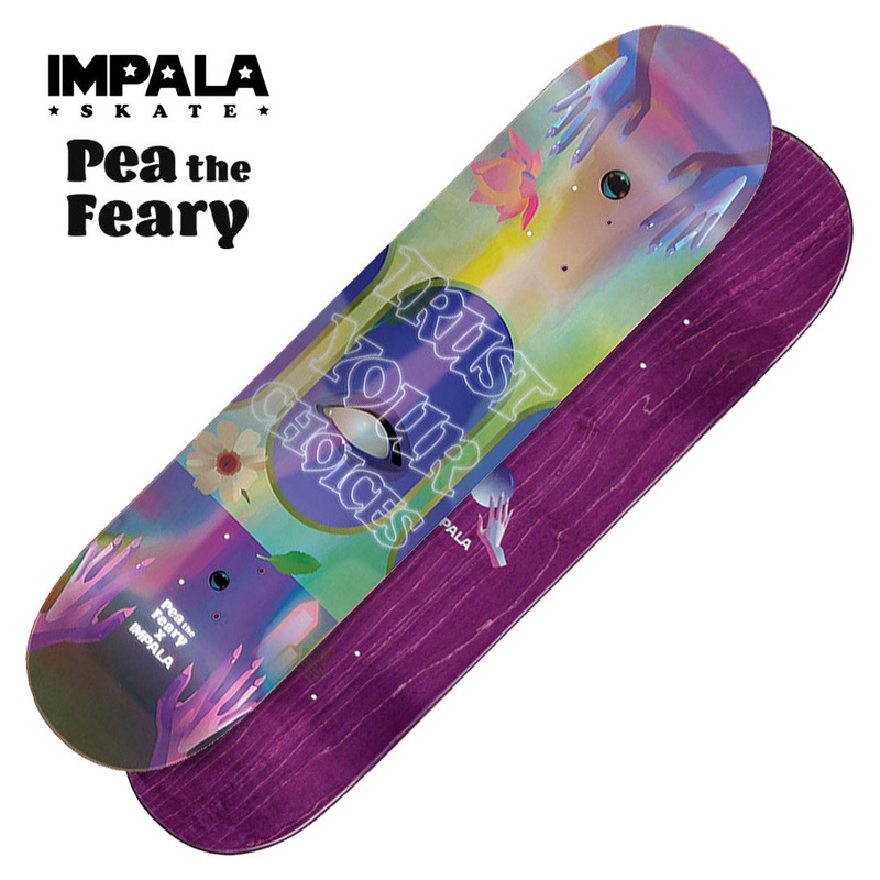 Impala Mystic Pea the Feary 8.0 Deck - Holographic
