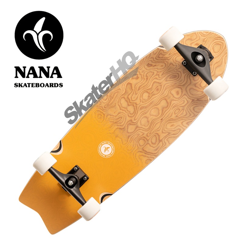 Nana Mushburger Logo Dip 32 Surfskate Complete - Gold