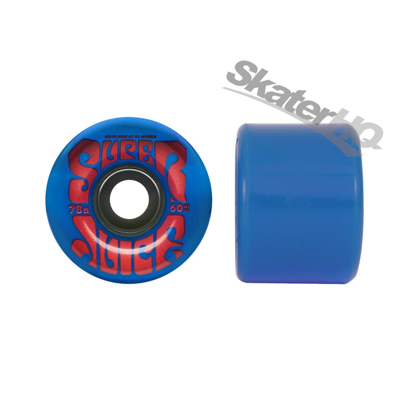 OJs Super Juice 60mm 78a 4pk - Blue