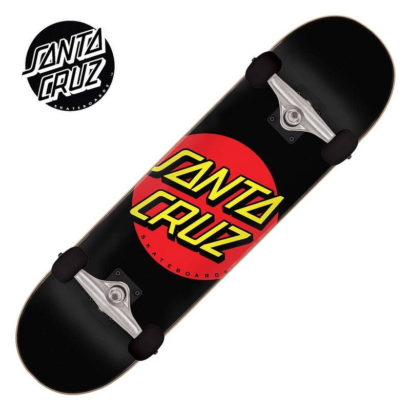 Santa Cruz Classic Dot 8.0 Complete - Black/Red