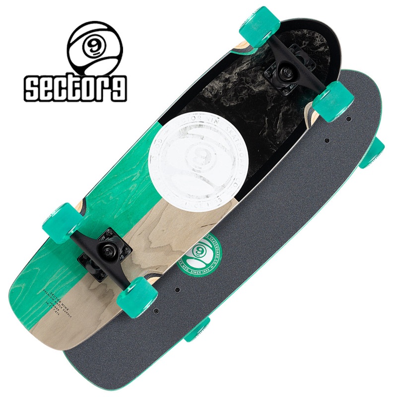 Sector 9 Jammer Divide 28.5 Complete - Black/Green