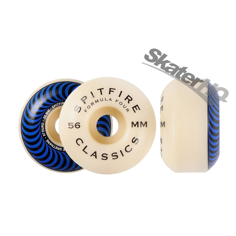 Spitfire Form Four 56mm 97A Classic Swirl - Blue