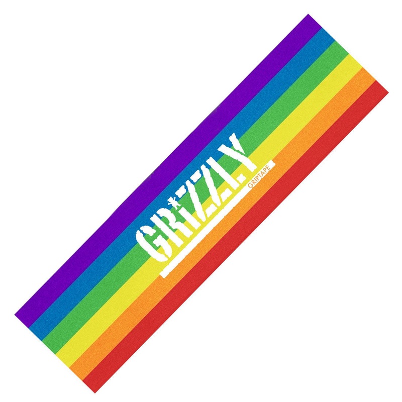 Grizzly Equality Griptape - Rainbow Stripe