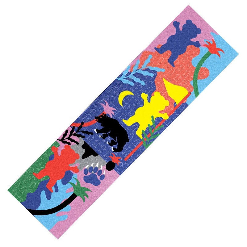 Grizzly Over The Wall Griptape - Multicolour