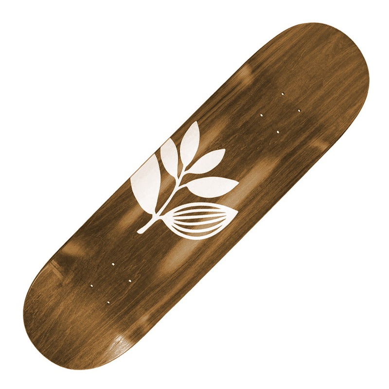 Magenta Big Plant Team 8.0 Deck - Brown