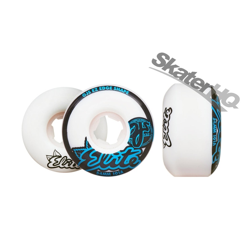 OJs Elite EZ Edge 54mm 101a - White/Blue