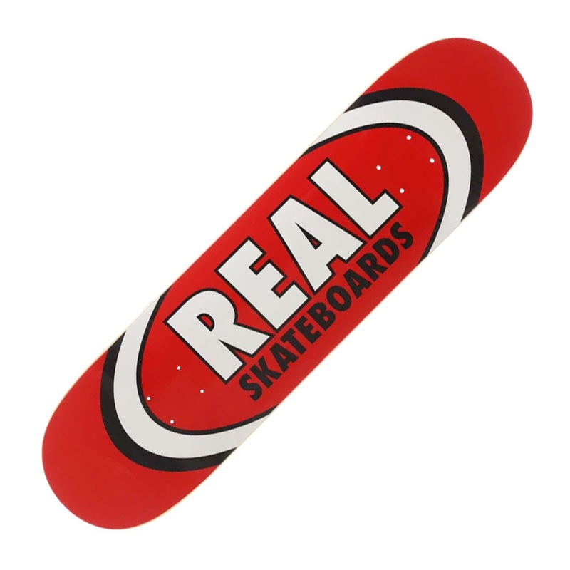 Real Classic Oval 8.125 Deck - Red