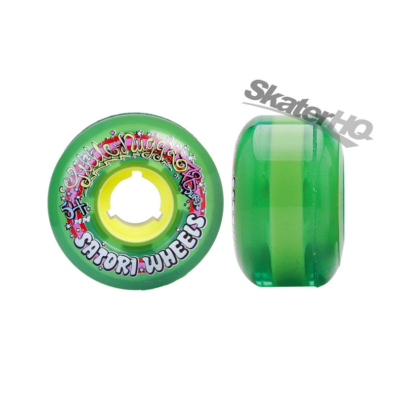 Satori Lil Nugz 54mm 78a 4pk - Clear Green