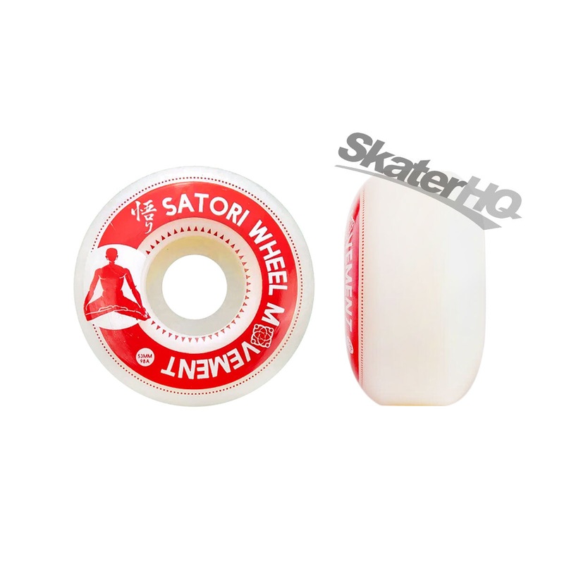 Satori Meditation 53mm 98a Slim - Red