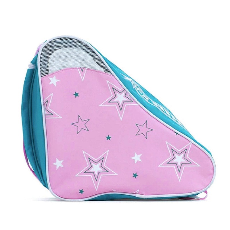 SFR Skate Bag - Pink/Teal Stars