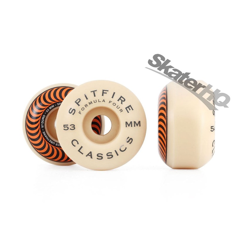 Spitfire Form Four 53mm 97A Classic Swirl - Orange
