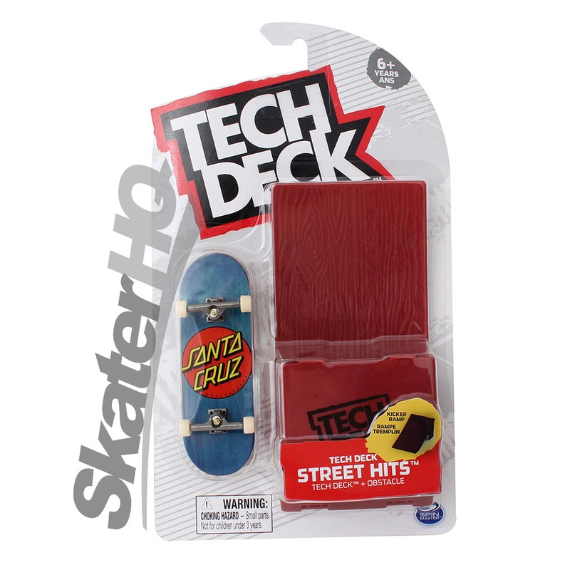Tech Deck Street Hits - Santa Cruz Kicker Ramp