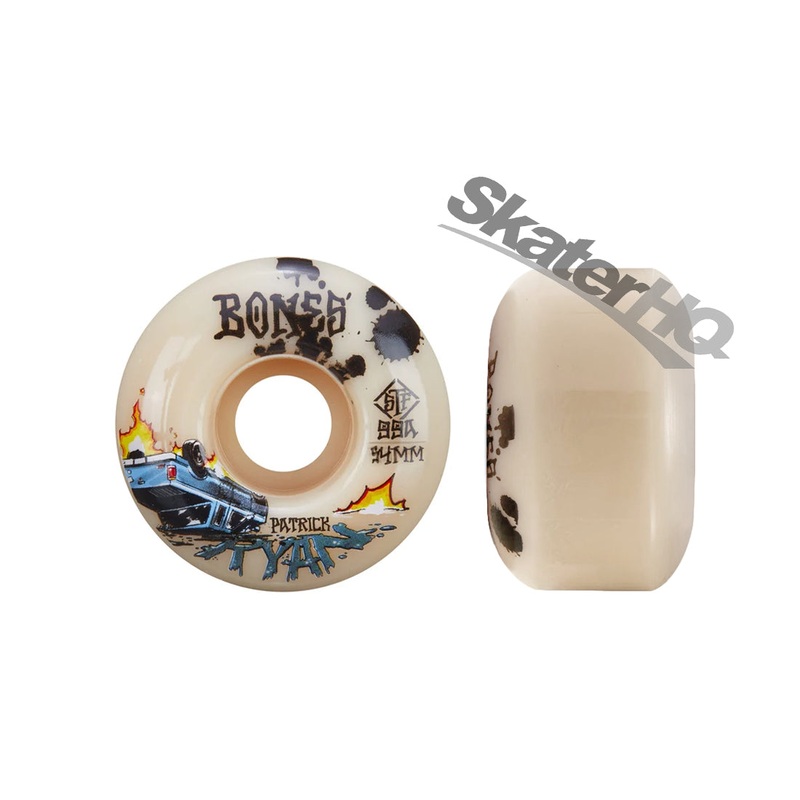 Bones STF V4 Wide 54mm 99a Ryan Crash & Burn