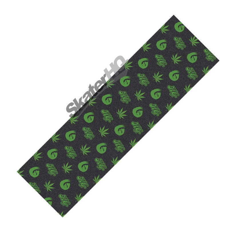 Hella Sloth Dot 420 Griptape - Black/Green