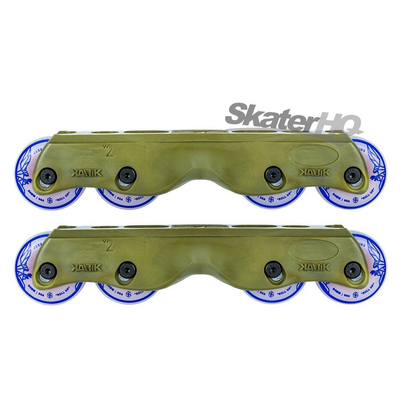 Kaltik Flat V2 64mm Frame Kit M/L - Olive Gold
