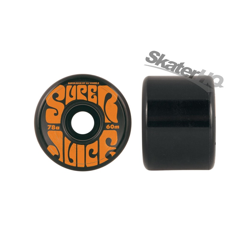 OJs Super Juice 60mm 78a 4pk - Black