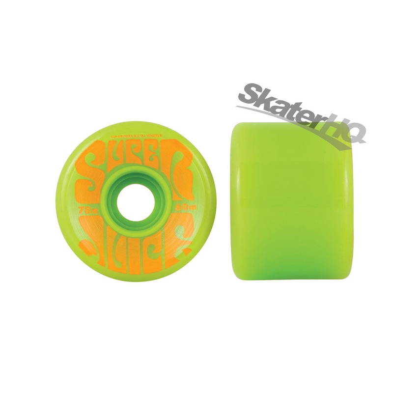 OJs Super Juice 60mm 78a 4pk - Lime Green