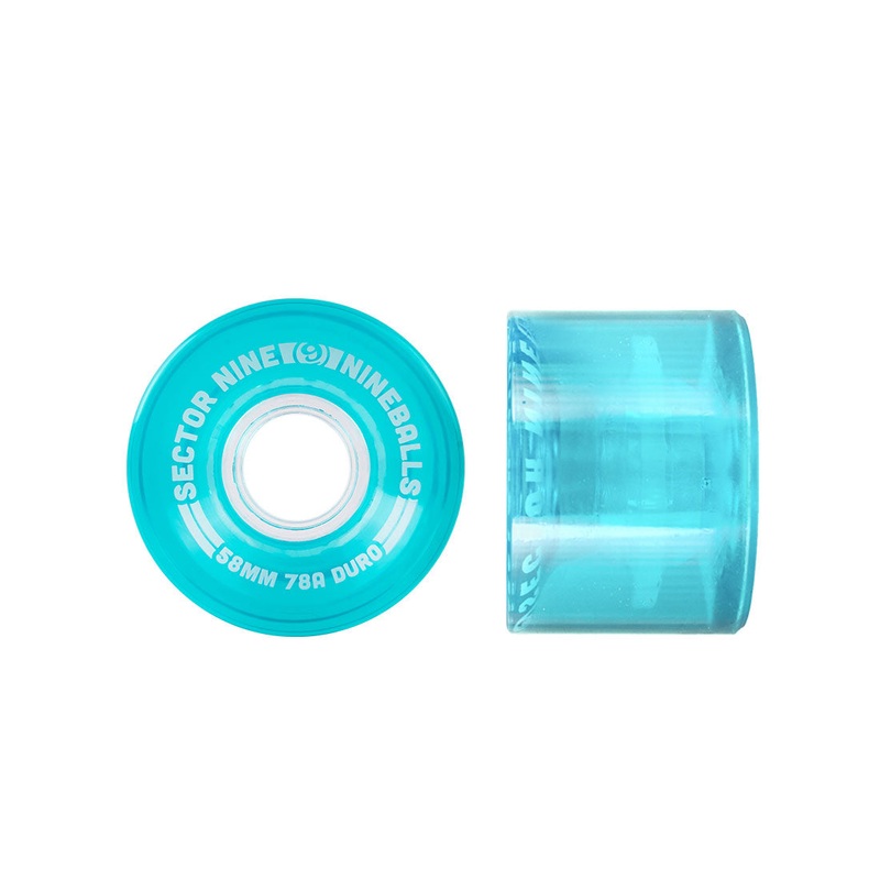 Sector 9 Nineballs 58mm 78a 4pk - Blue