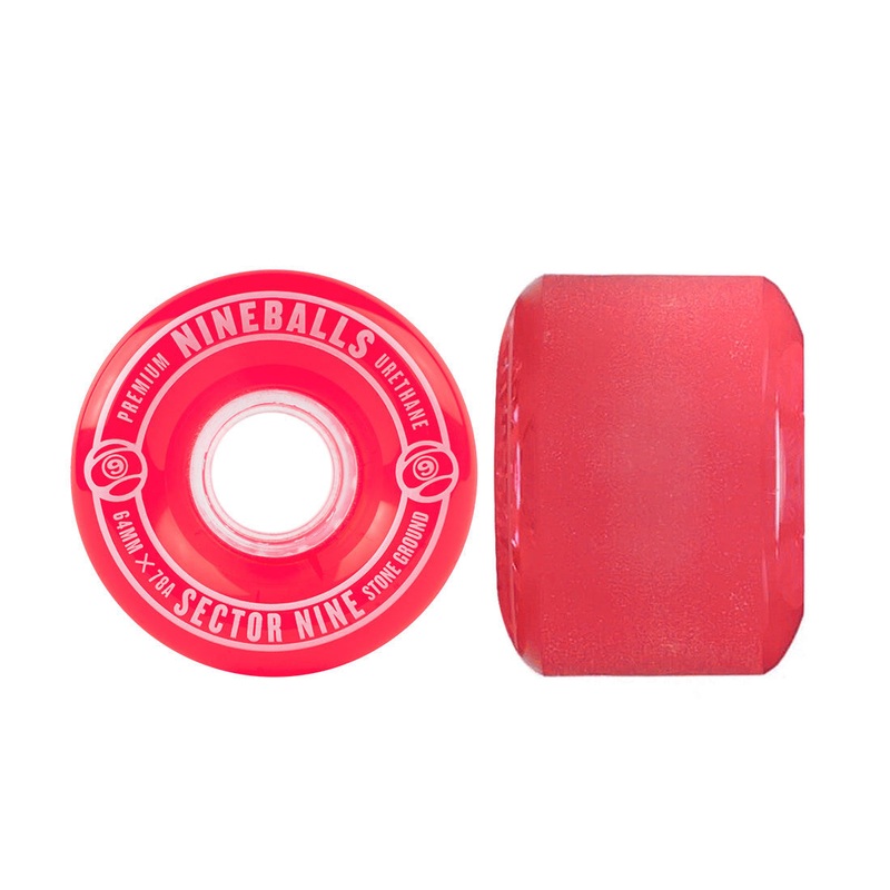 Sector 9 Nineballs 64mm 78a 4pk - Red