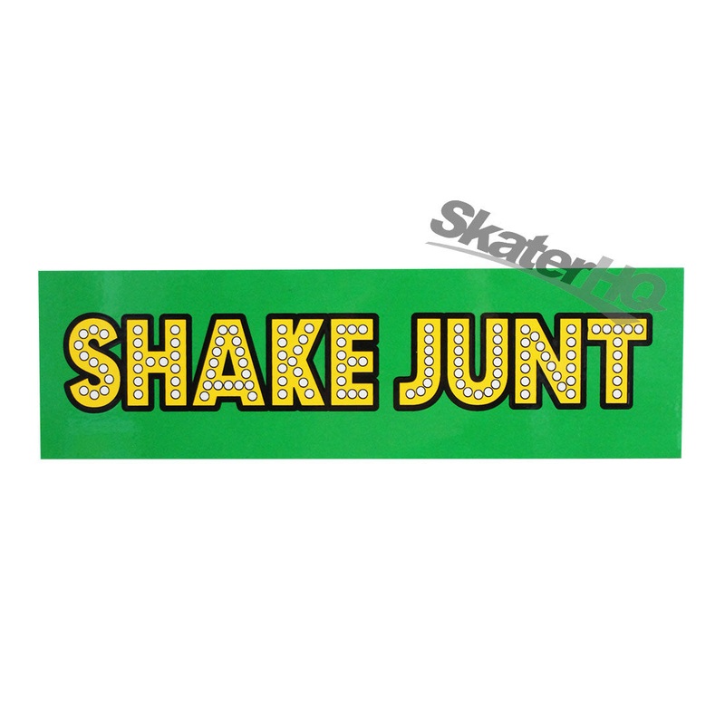 Shake Junt Stretch Logo Sticker - Green