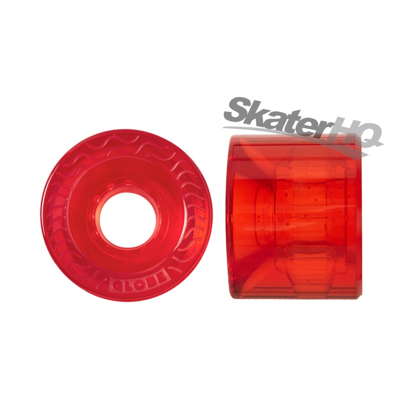Globe Retro Flex 58mm/83a 4pk - Clear Red