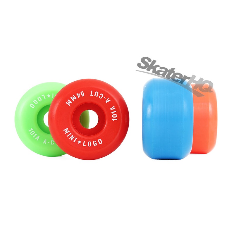Mini Logo A-Cut 54mm 101a 4pk - Multicolour