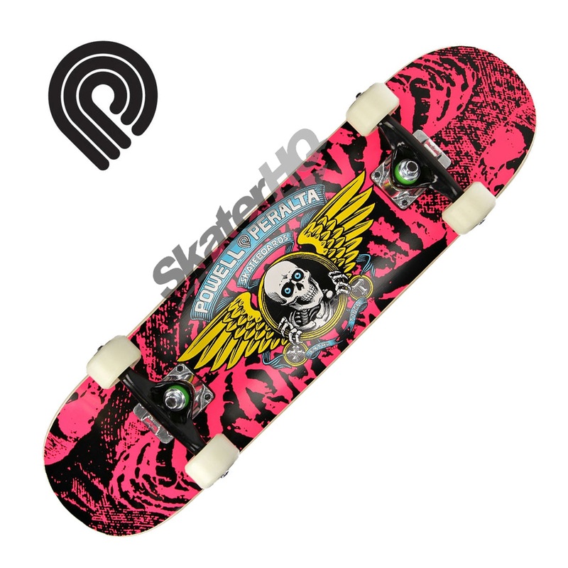 Powell Peralta Winged Ripper 7.0 S Mini Complete - Pink