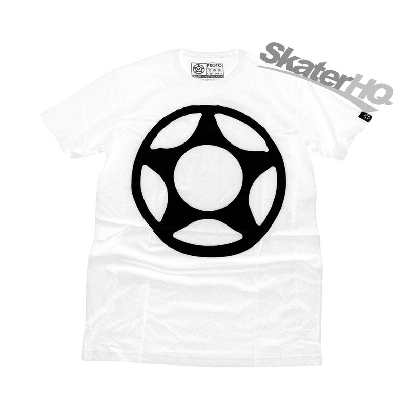 Proto Big Star Tee White - Medium