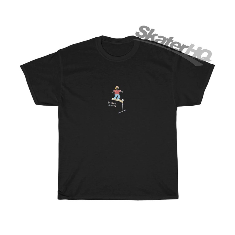 Saundezy Scoofin S/S T-Shirt - Black