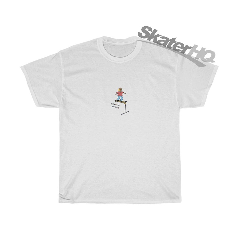 Saundezy Scoofin S/S T-Shirt - White