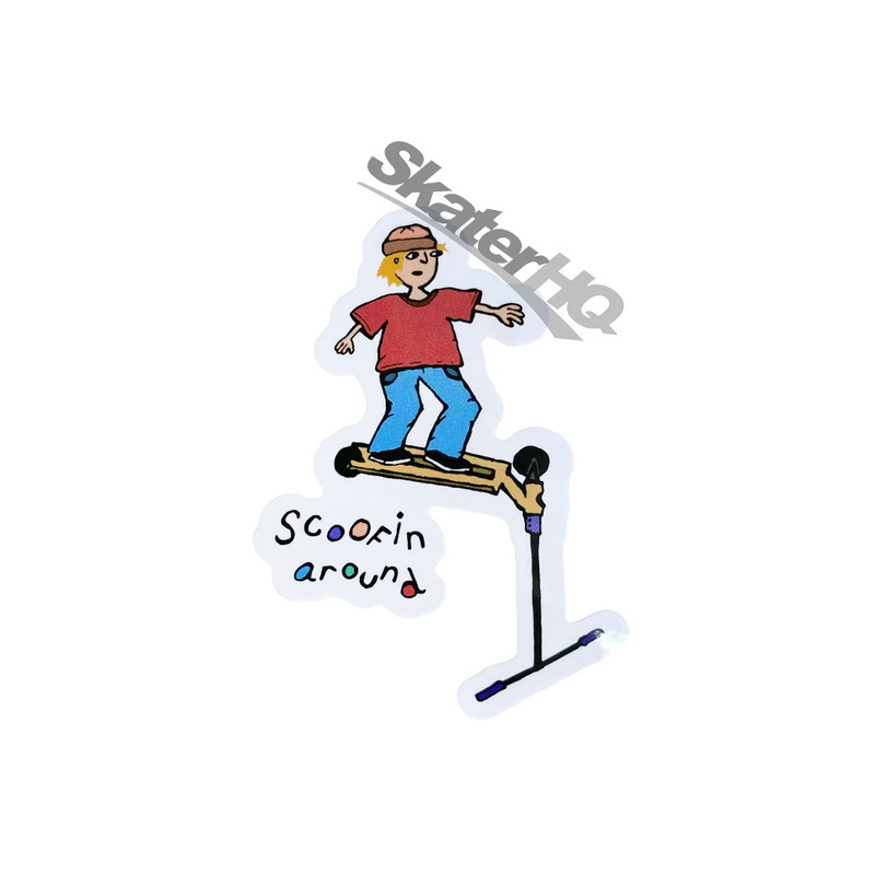 Saundezy Scoofin Sticker