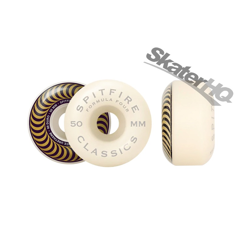Spitfire Form Four 50mm 99A Classic Swirl - Gold
