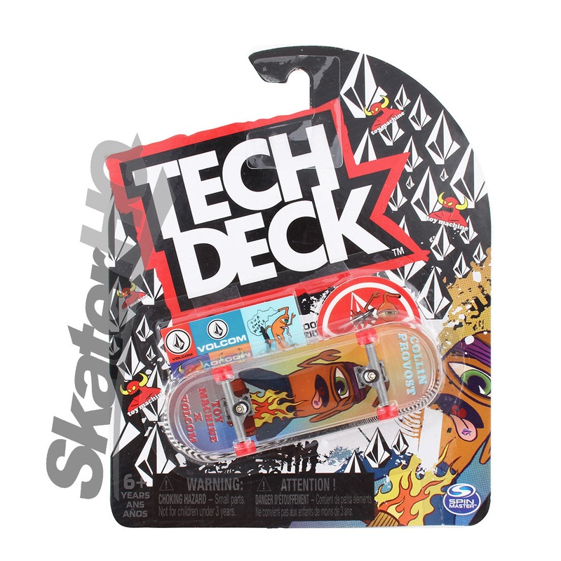Tech Deck 2022 Series - Toy Machine - Provost Volcom