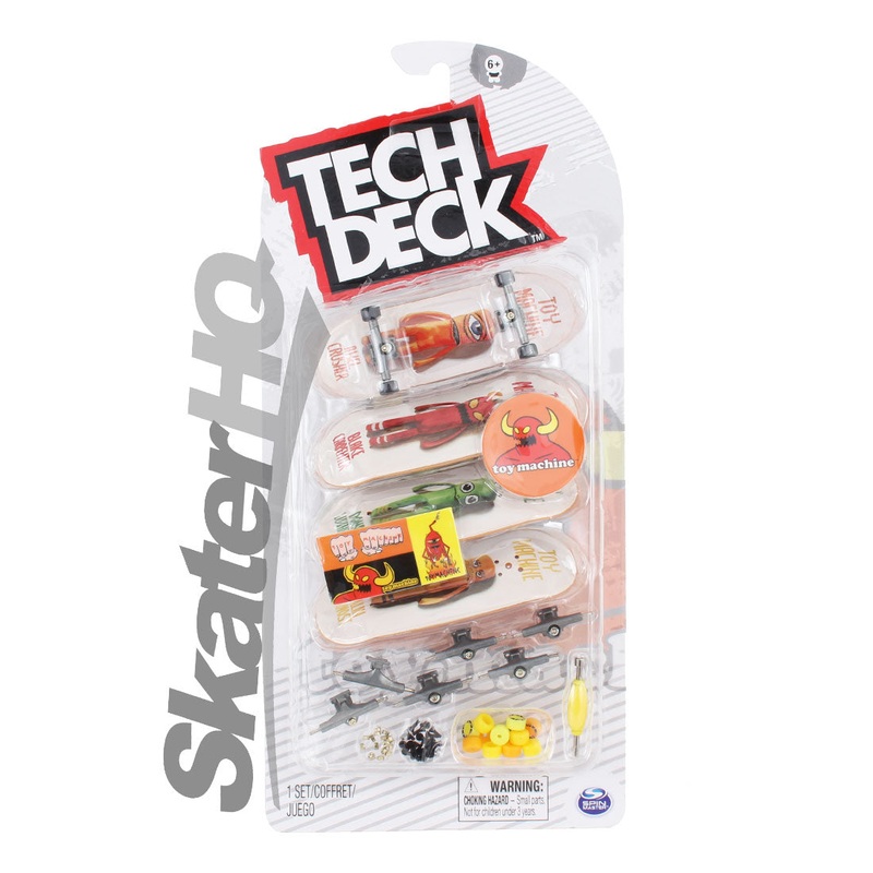 Tech Deck 4pk - Toy Machine