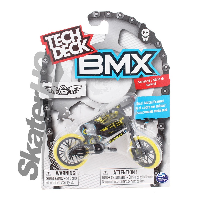 Tech Deck BMX S16 - SE Bikes Black/Yellow