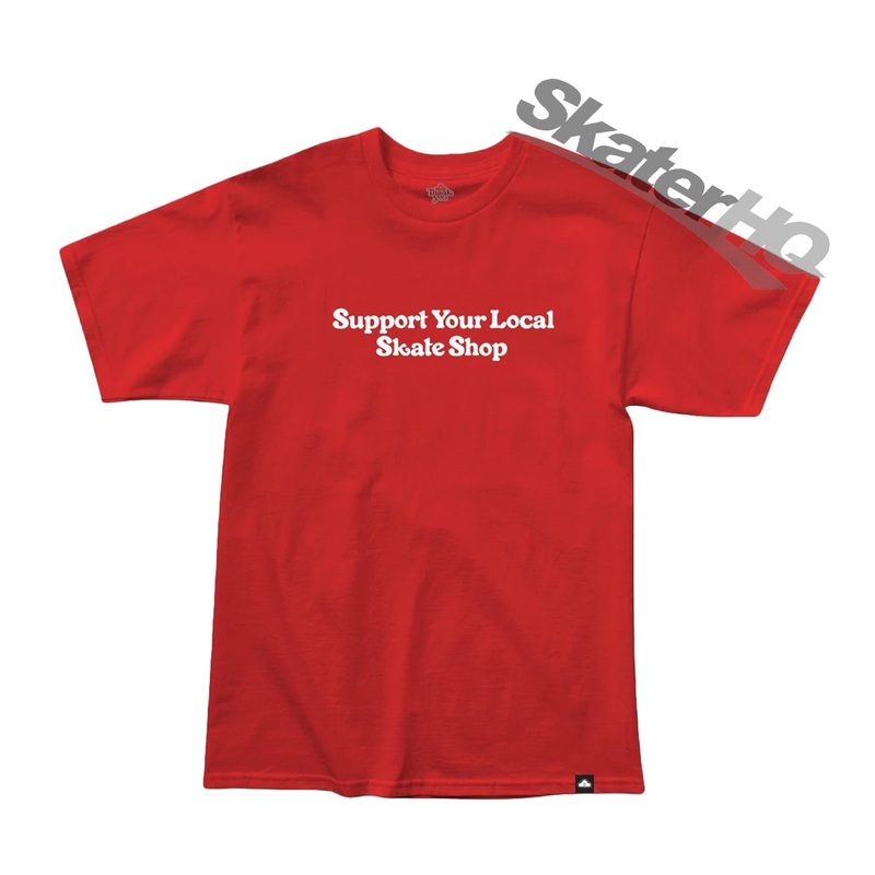 Thank You Support T-Shirt Royal Red - Small