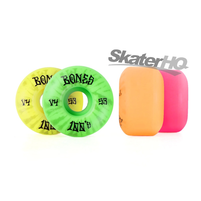 Bones OG 100s 53mm V4 Party Pack - Multicolour