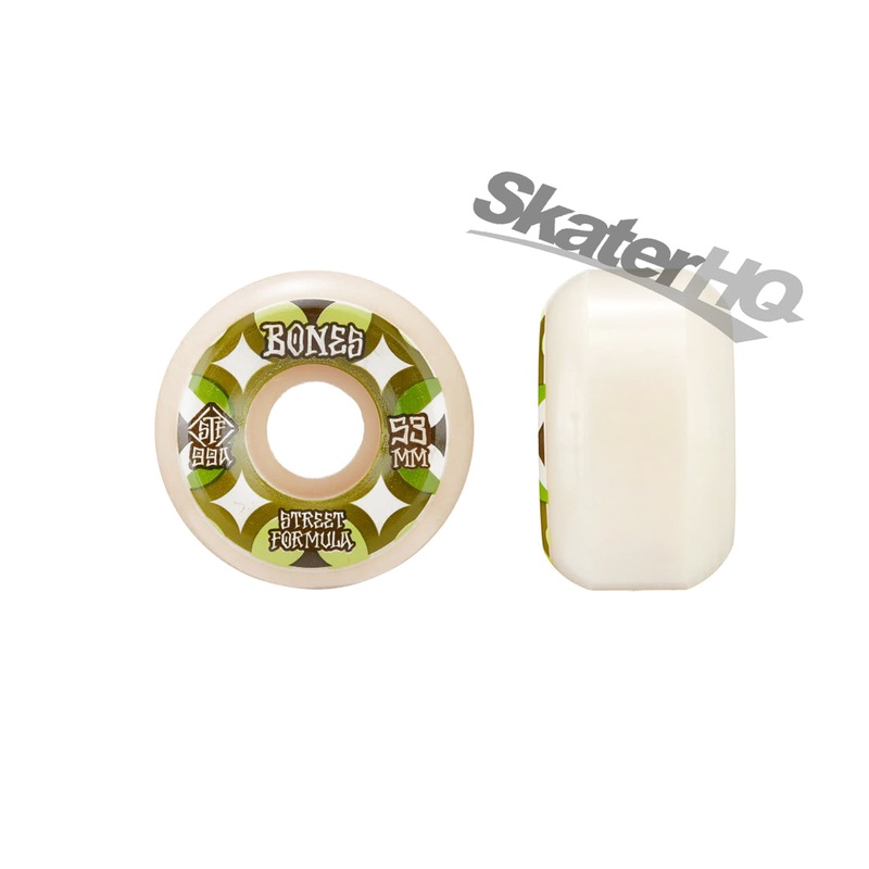 Bones STF V5 Sidecut 53mm 99a Retros - Green