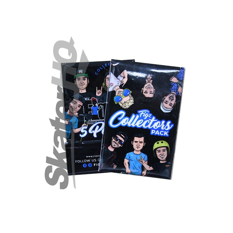 Figz Collectors Sticker 5-Pack - Assorted
