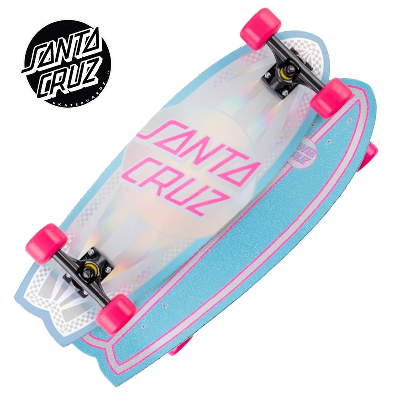 Santa Cruz Prismatic Dot 27.7 Shark Cruzer Complete