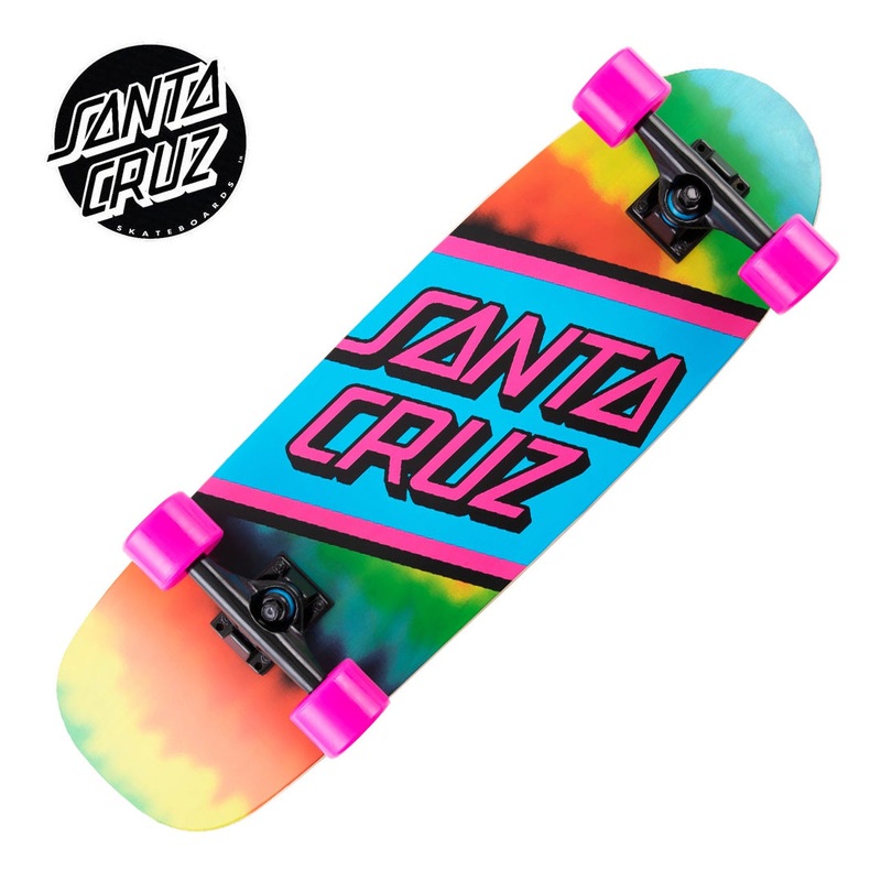 Santa Cruz Rainbow Tie Dye 29 Street Cruzer Complete