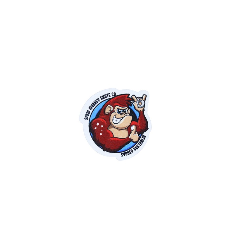 Spew Monkey Skate Co Sticker - Mini